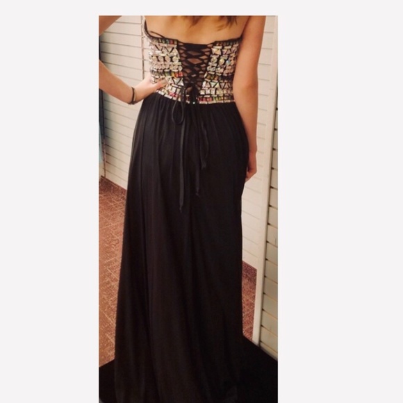 NWT NOX beaded corset Prom gown size xs - Picture 9 of 11